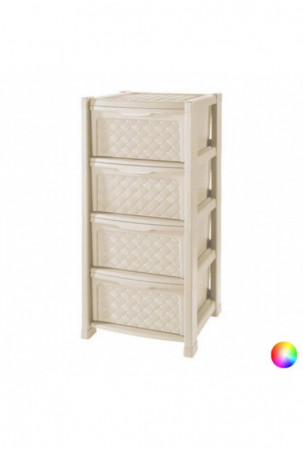 Komoda Tontarelli Plastmasinis 4 stalčiai (38,5 x 39 x 82,5 cm)