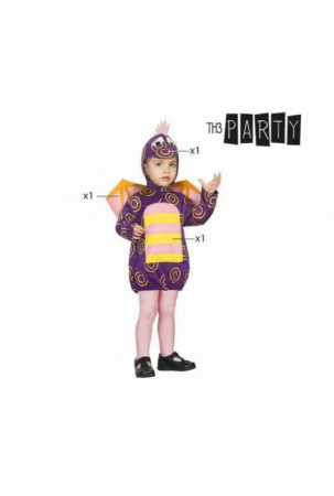 Kostiumas kūdikiams Drakonas Purpurinė Kostiumas kūdikiams Drakonas Purpurinė