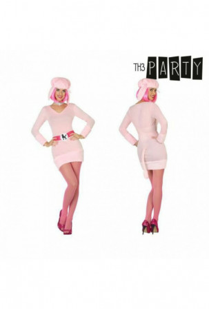 Kostumas suaugusiems Th3 Party Rožinė gyvūnai (2 Dalys)