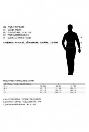 Kostumas suaugusiems Juoda 50-ieji metai (1 pcs)