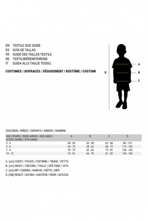 Kostiumas vaikams Urvinis žmogus Balta (1 pc)
