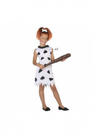 Kostiumas vaikams Urvinis žmogus Balta (1 pc)