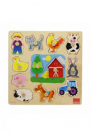 Vaikiška medinė puzlė Goula...