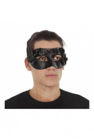 Akių raištis Steampunk Juoda