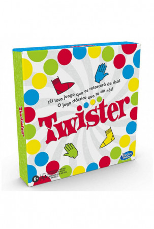 Stalo žaidimas Twister...