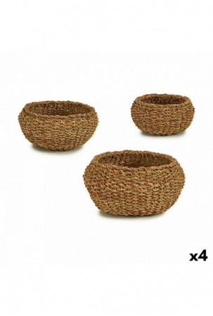 Krepšių rinkinys Ruda (4 vnt.)