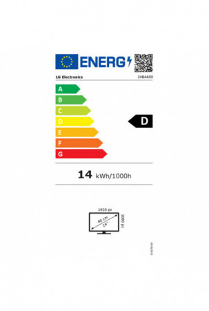 Monitorius LG 24BA650-B