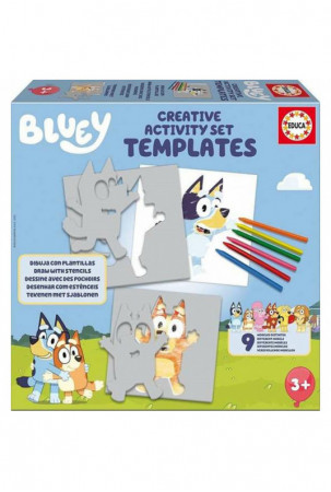 Piešimo rinkinys Educa Bluey