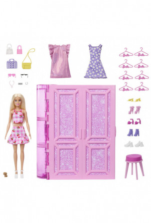 Lėlė Barbie Spintelė