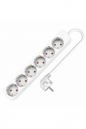 6 kištukų lizdas be...