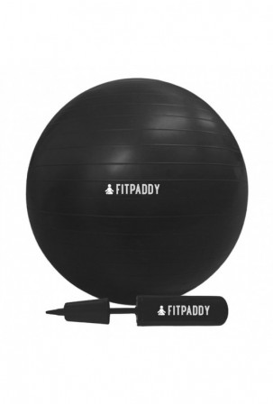 Jogos kamuolys Fitpaddy Juoda