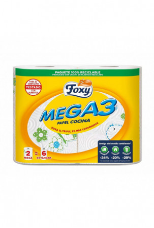 Virtuvės popierius Foxy MEGA3