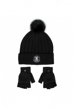 Kepurė ir pirštinės Wednesday