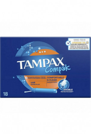 Super tamponas Plius Tampax...
