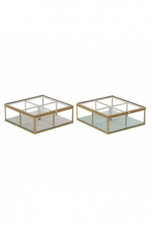 Dėžutė DKD Home Decor Žalia...