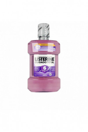 Burnos plovimas Listerine...