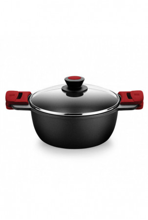 Puodas su stikliniu dangčiu...