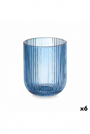 Stiklas Dryžiai Mėlyna...