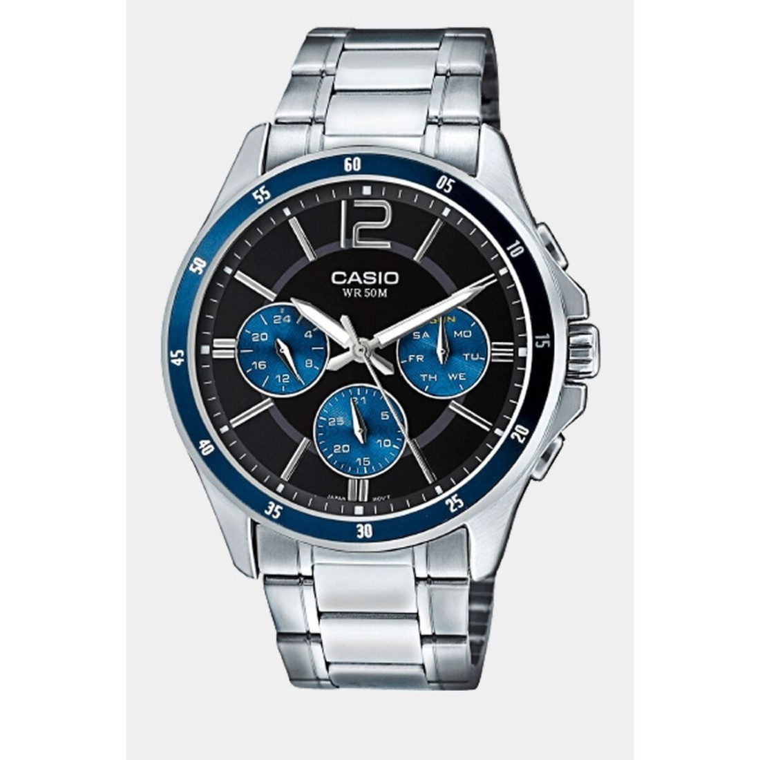Laikrodis vyrams Casio COLLECTION Juoda Sidabras (Ø 35 mm) (Ø 43,5 mm)
