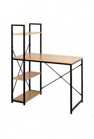 Rašomasis stalas su lentyna...