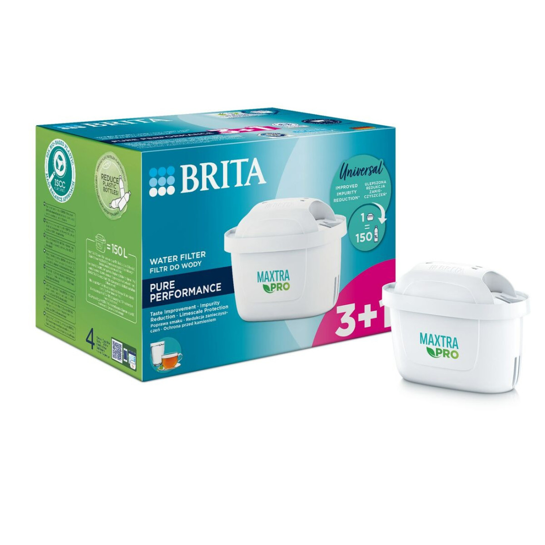 Puodelio-filtro filtras Brita MX+ Pro 4 Dalys