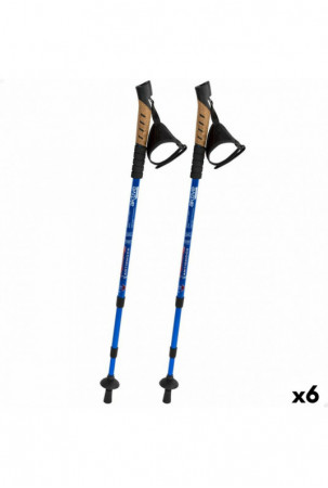 Dviejų trekingo lazdų...