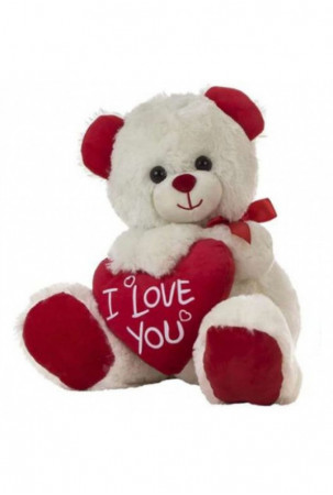 Pūkuotas žaislas I love you...