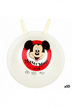 Lēkšana ar bumbu Mickey...