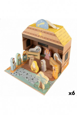 Kalėdų prakartėlės scena...