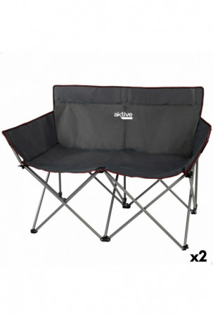 2 vietų sofa Aktive Juoda...