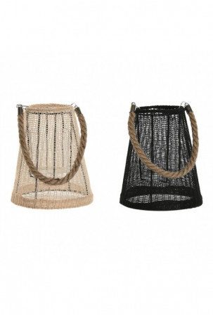 Žvakidė Home ESPRIT Juoda...