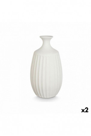 Vaza Balta Keramikinis 21 x...