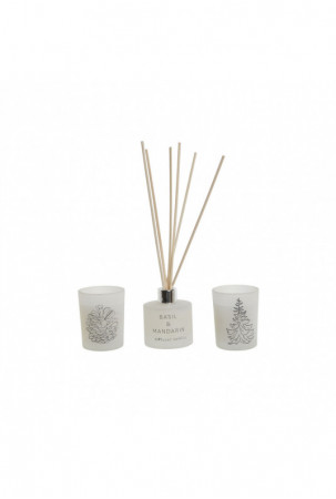 Žvakės DKD Home Decor Balta...