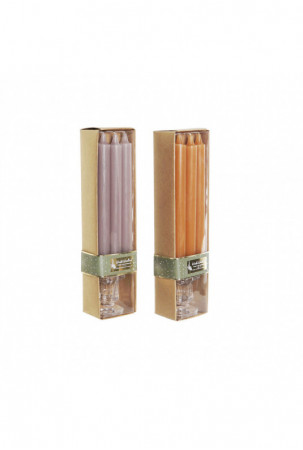 Žvakės DKD Home Decor Pilka...