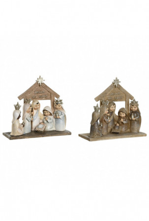 Kalėdų prakartėlės scena...