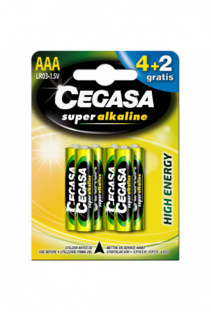 Baterijos Cegasa LR03