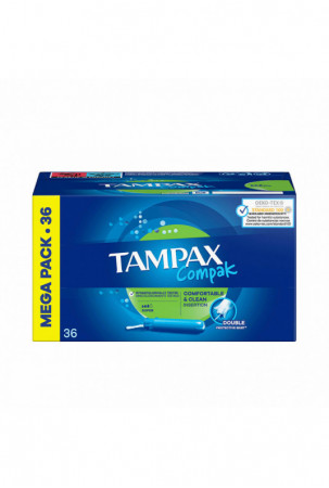 Super tamponai Tampax...