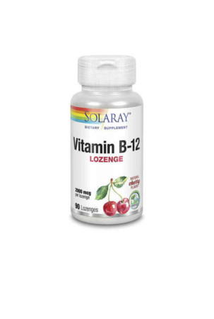 Tabletės Solaray Vit Mcg Vitaminas B12 (90 uds)