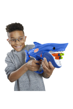Minkštų strėlyčių šautuvas Hasbro Nerf Sharkfire 23 x 40 cm