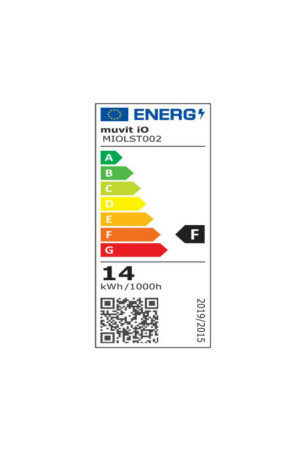 LED juostos Muvit MIOLST002 Juoda Spalvotas Auksinis F 5 m