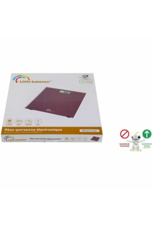 Skaitmeninės vonios kambario svarstyklės Little Balance SB2 160 kg