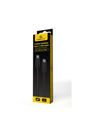 USB-C laidas GEMBIRD CCDB-mUSB2B-CMCM-6 Juoda 1,8 m