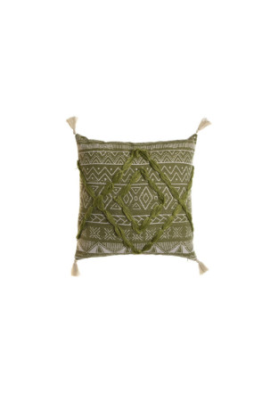 Pagalvėlė Home ESPRIT Žalia Boho 45 x 5 x 45 cm