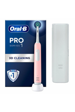 Elektrinis dantų šepetėlis Oral-B Pro 1 Rožinė