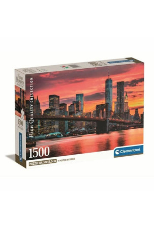 Dėlionė Clementoni East River at Dusk 1500 Dalys