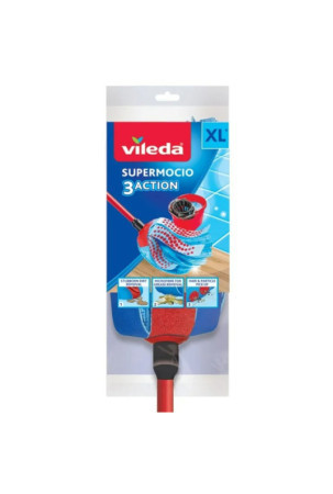 Šluostė Vileda 3Action Velour XL Mėlyna Raudona