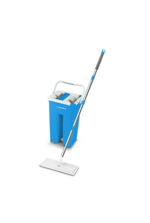 Mop with Bucket Esperanza EHS004 Mėlyna Balta Mikro audinys