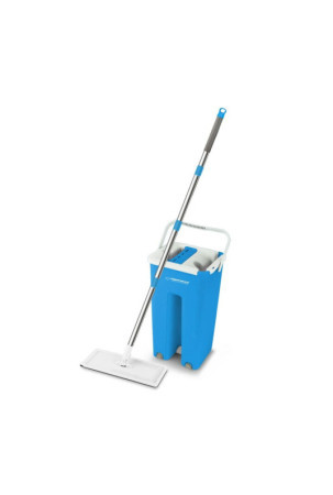 Mop with Bucket Esperanza EHS004 Mėlyna Balta Mikro audinys