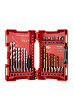 Ritinių rinkinys Milwaukee 4932479854 39 Dalys