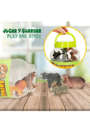 Gyvūnų figūros Colorbaby 19 Dalys Džiunglės Plastmasinis 14 x 6 x 5 cm (6 vnt.) Gyvūnų figūros Colorbaby 19 Dalys Džiunglės Plastmasinis 14 x 6 x 5 cm (6 vnt.)